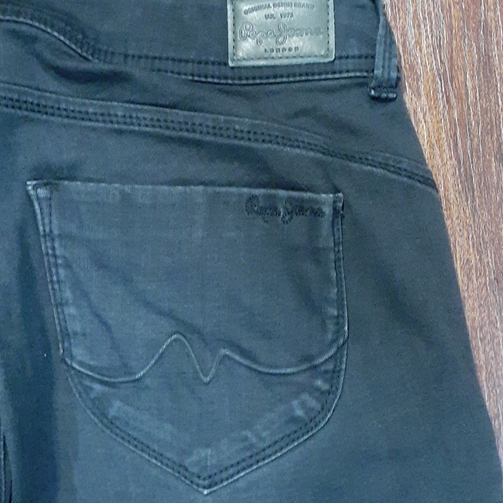 Pepe brooke Jean black slim fit size 30 - Picture 6 of 16